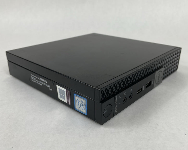 Dell Optiplex 7070 Micro i5-9500T 2.20 GHz 8 GB RAM W/AC No SSD/OS