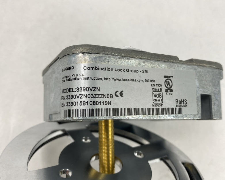 LA gard 3390VZN Mechanical Combination Deadbolt