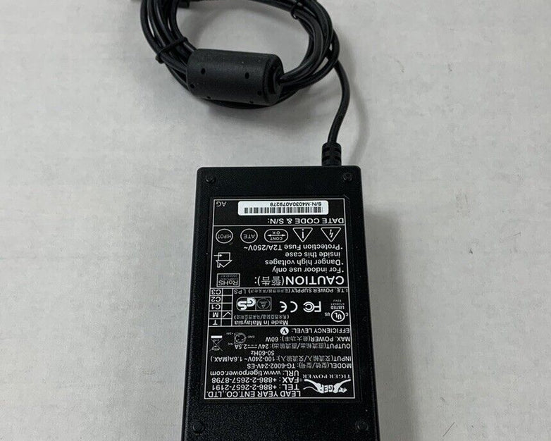 Tiger TG-6002-24V-ES Power Supply (Lot of 2)