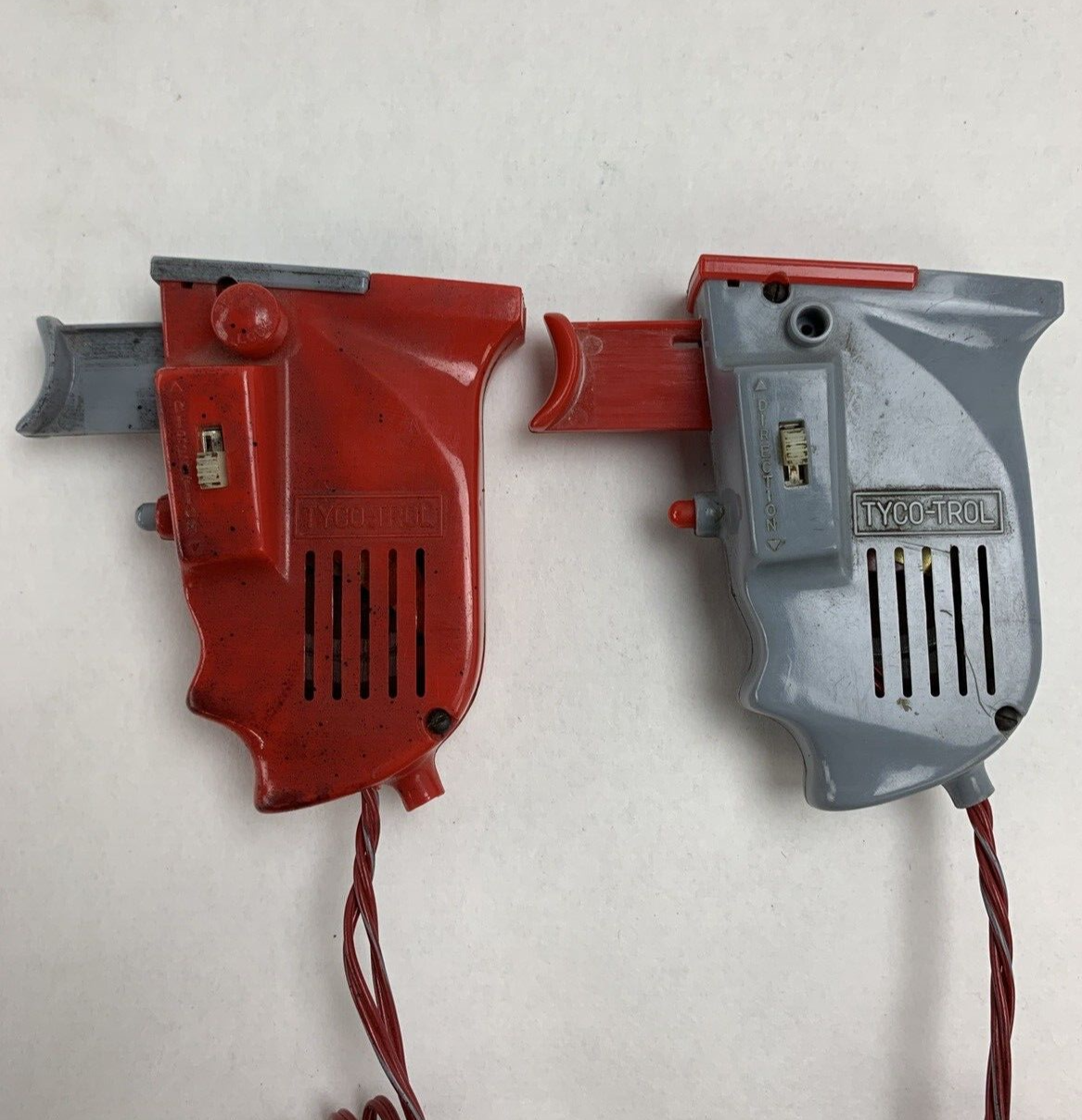 Tyco Speedways Red and Blue Speed Controller W/ ITC Model Craft Power Pack