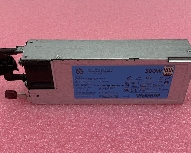 HP HSTNS-PC40 500W Power Supply (Lot of 2)