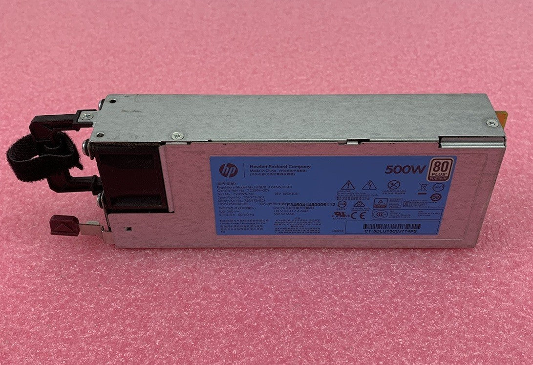 HP HSTNS-PC40 500W Power Supply (Lot of 2)