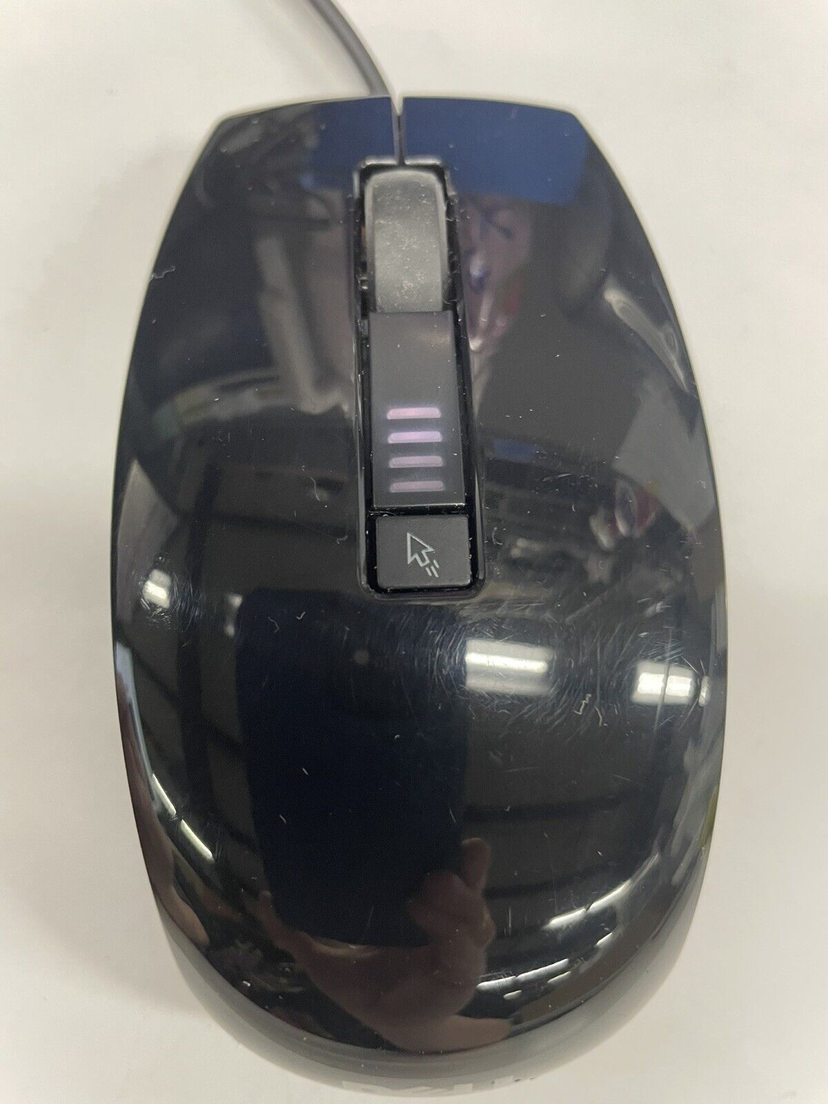 Dell M-UAV-DEL8 Black USB Optical Scroll Mouse with 6 Buttons J660D Lot of 4