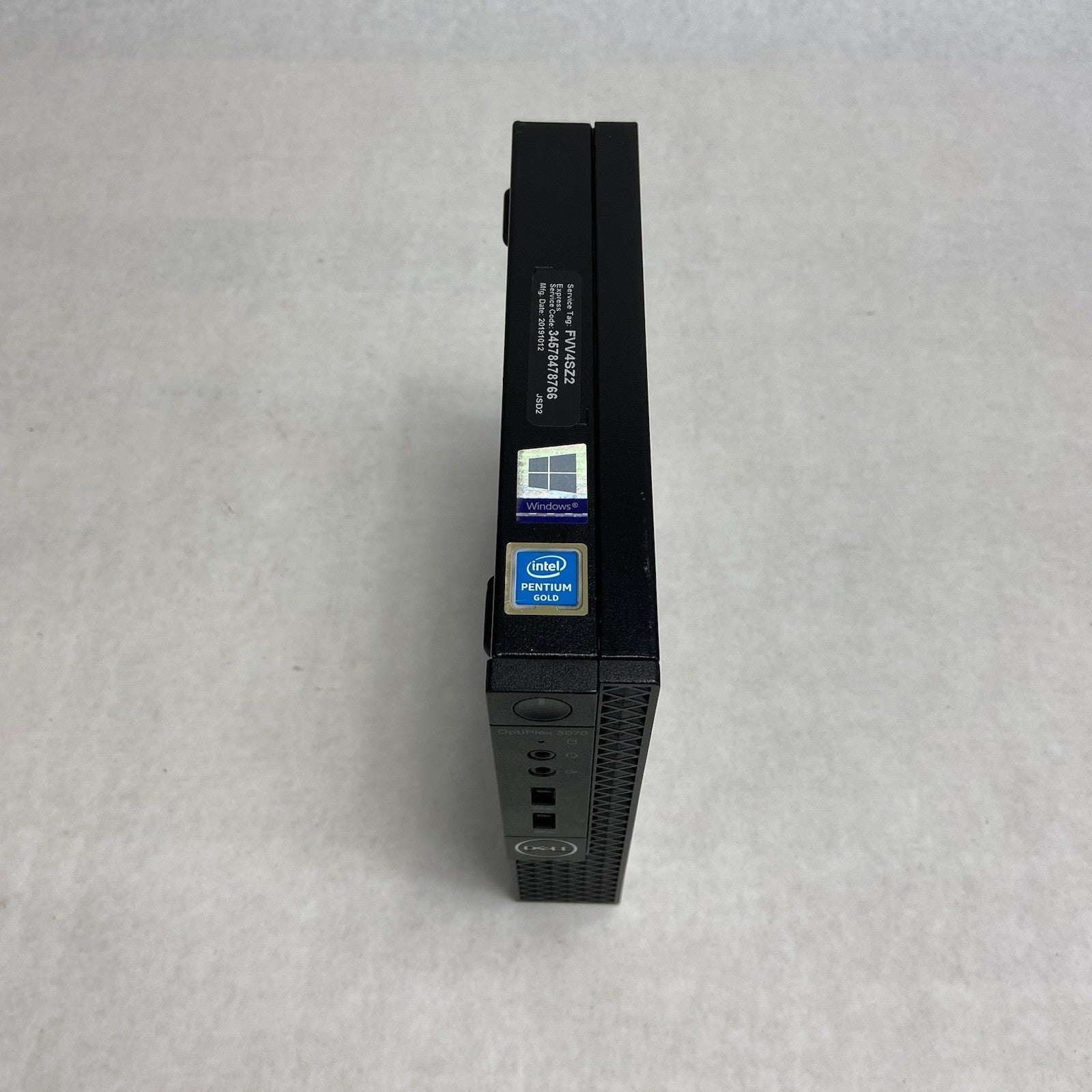 Dell Optiplex 3070 MFF Intel Pentium Gold G5420T 3.2GHz 8GB RAM No HDD No OS2
