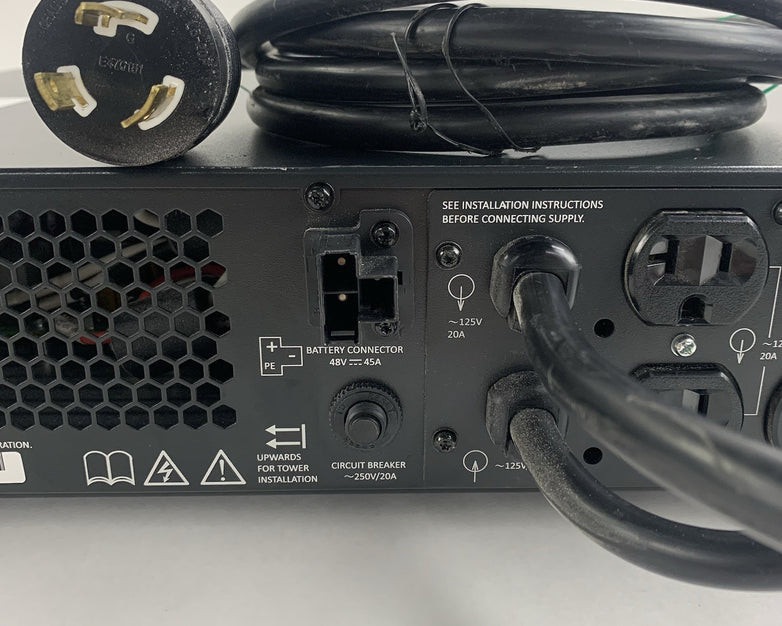 Liebert Vertiv GXT5-2000LVRT2UXL 2000VA 1800W 125V Rack UPS Tested Bad Screen