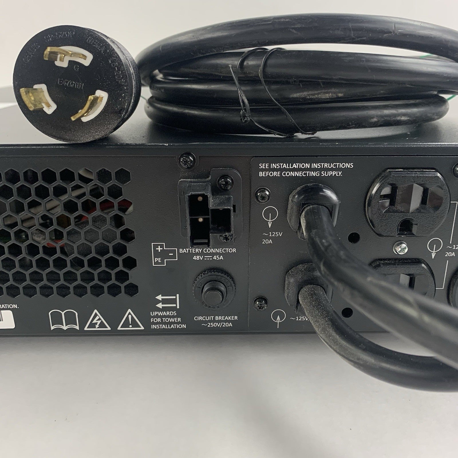Liebert Vertiv GXT5-2000LVRT2UXL 2000VA 1800W 125V Rack UPS Tested Bad Screen12