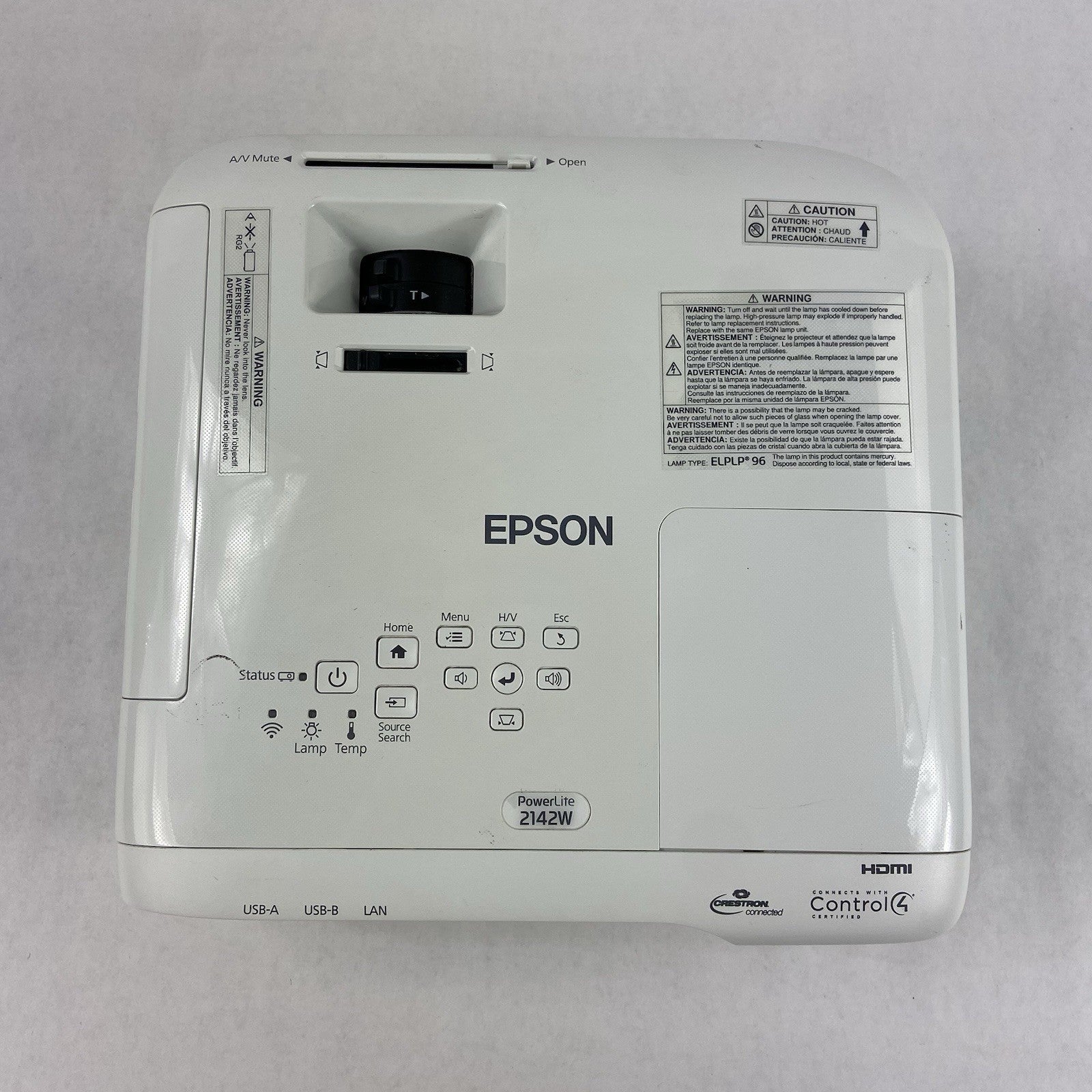 Epson PowerLite 2142W 4200 Lumens WXGA 3LCD Projector2
