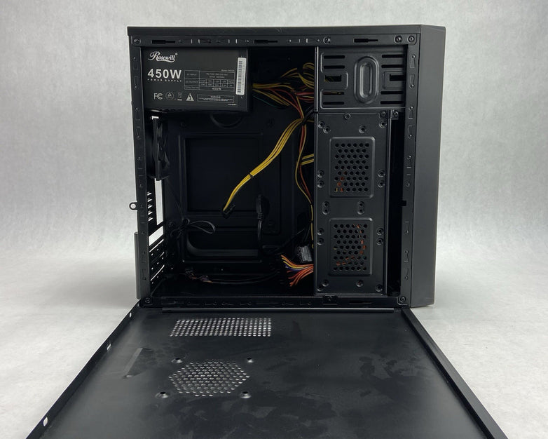 Rosewill SRM-01B-450 Micro ATX Mini Tower Computer Case Rosewill NE450 450W PSU