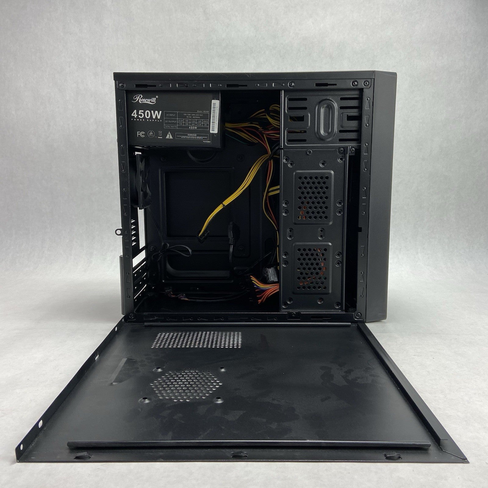 Rosewill SRM-01B-450 Micro ATX Mini Tower Computer Case Rosewill NE450 450W PSU7