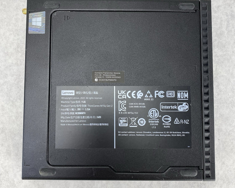 Lenovo ThinkCentre M70q Micro Intel Core i5-10500T 2.3GHz 8GB RAM No HDD/OS/AC