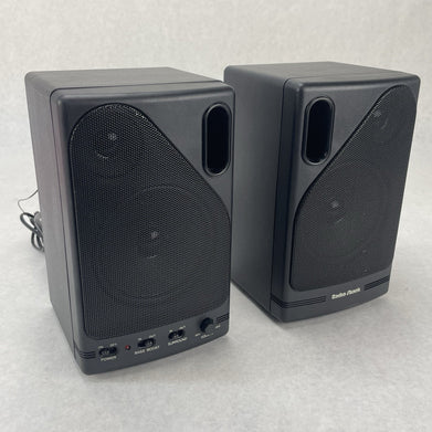Radio Shack Amplified Speaker System  401361 Tested  No Power Supply
