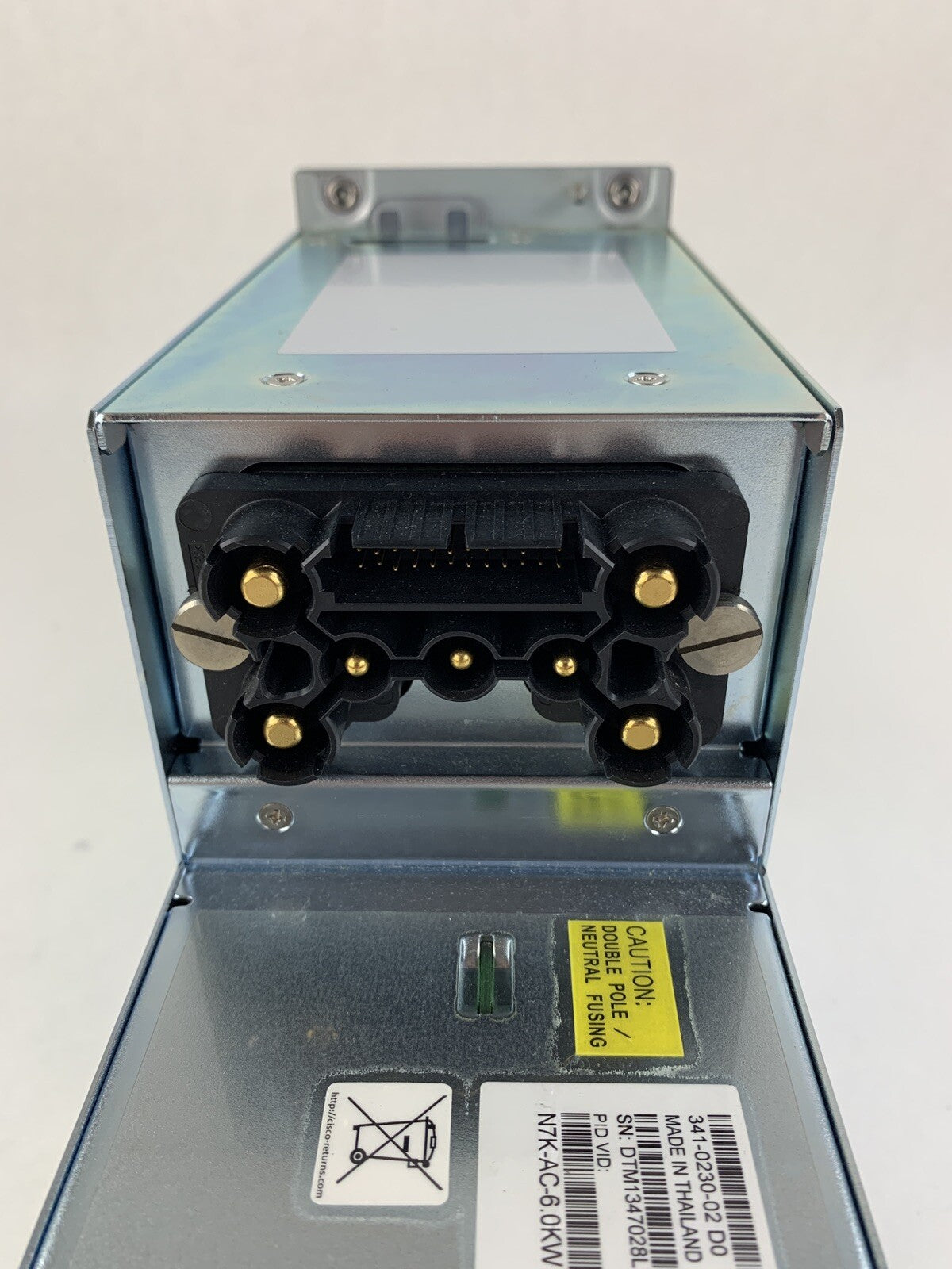 Cisco 341-0230-02 N7K-AC-6.0KW Delta ECD17020001 Nexus 7000 6000W Power Supply