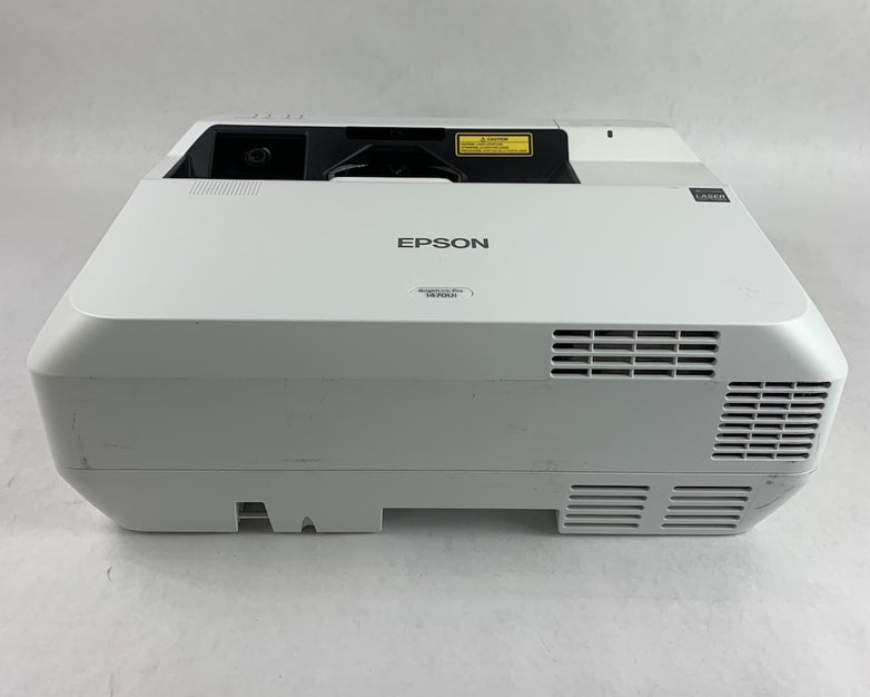 Epson BrightLink Pro 1470Ui H876A LCD Laser Projector No Remote - Green Flicker