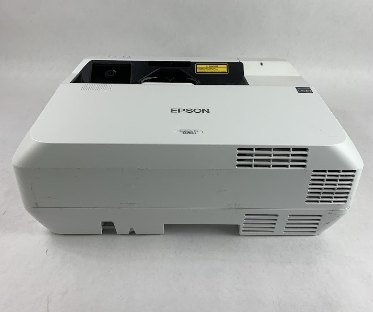 Epson BrightLink Pro 1470Ui H876A LCD Laser Projector No Remote - Green Flicker1