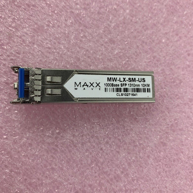 MAXX WAVE MW-LX-SM-US 1000Base SFP Module 1310nm 10KM (Lot of 3)