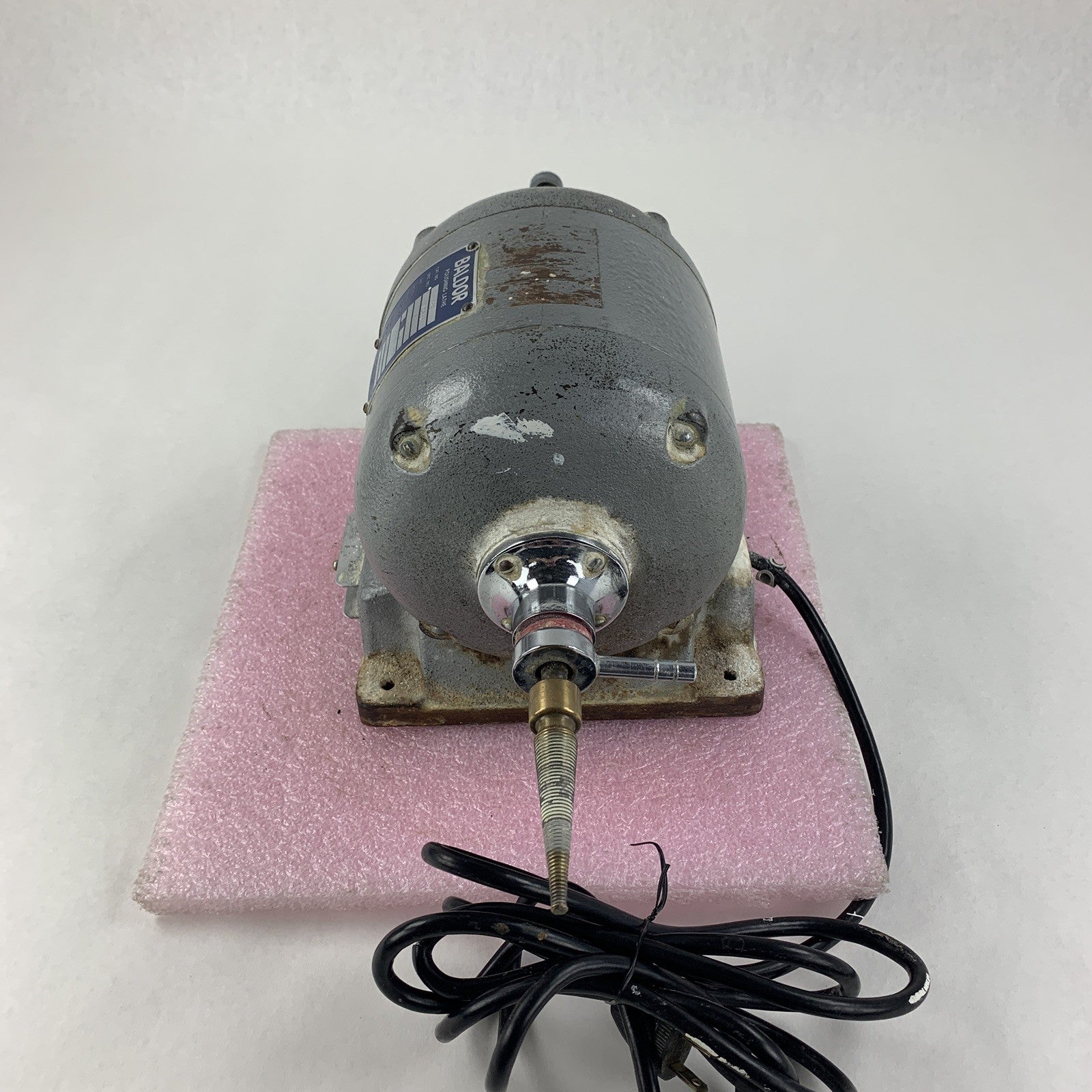 Baldor 353 S10866 Dental Polishing Lathe 2 Speed 1/4 HP 3450/1725 rpm Powers