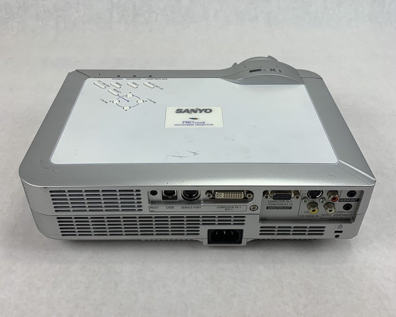 Sanyo PLC-XU86 LCD Projector – Parts or Repair No Lamp