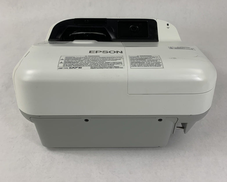 Epson BrightLink 595Wi H599A LCD Lamp Projector 466 Lamp Hours - No Remote