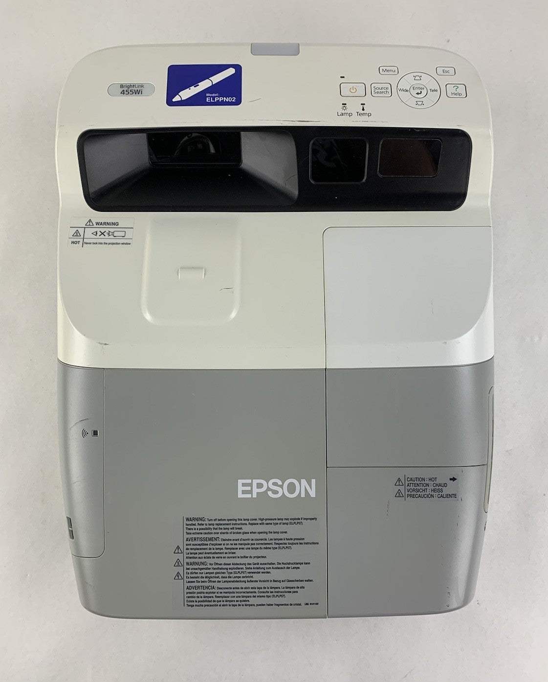 Epson Brightlink H440A LCD Projector - Parts or Repair