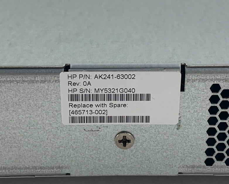 HP Storage Works 8/20Q  HSTN-N015 Fibre Channel Switch Tested Reset