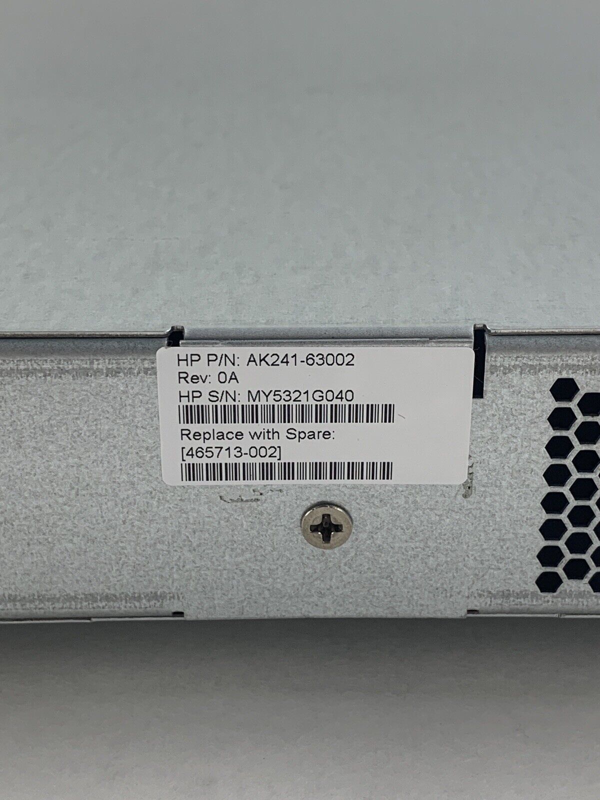 HP Storage Works 8/20Q  HSTN-N015 Fibre Channel Switch Tested Reset