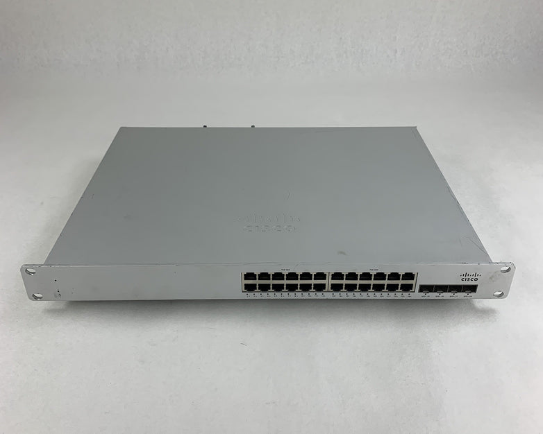 Cisco Meraki MS250-24P-HW Network Managed Switch Unclaimed Tested Reset