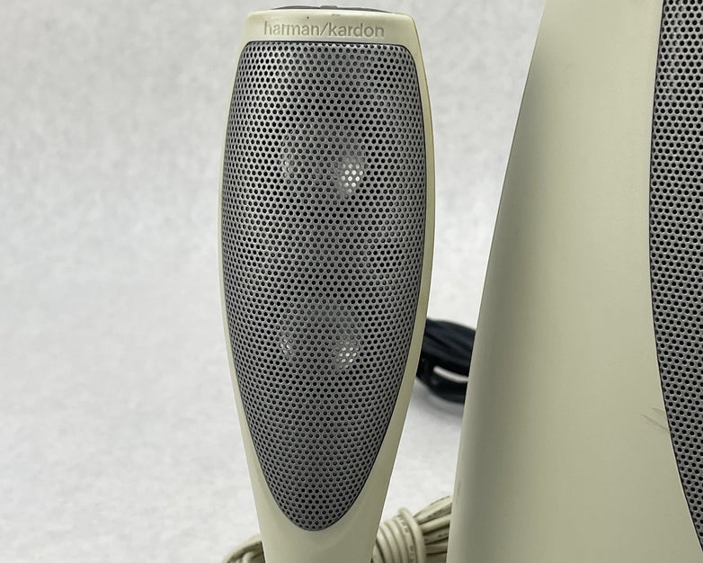 Harmon Kardon Computer Speakers HK695-01 Tested and Working Read Desc