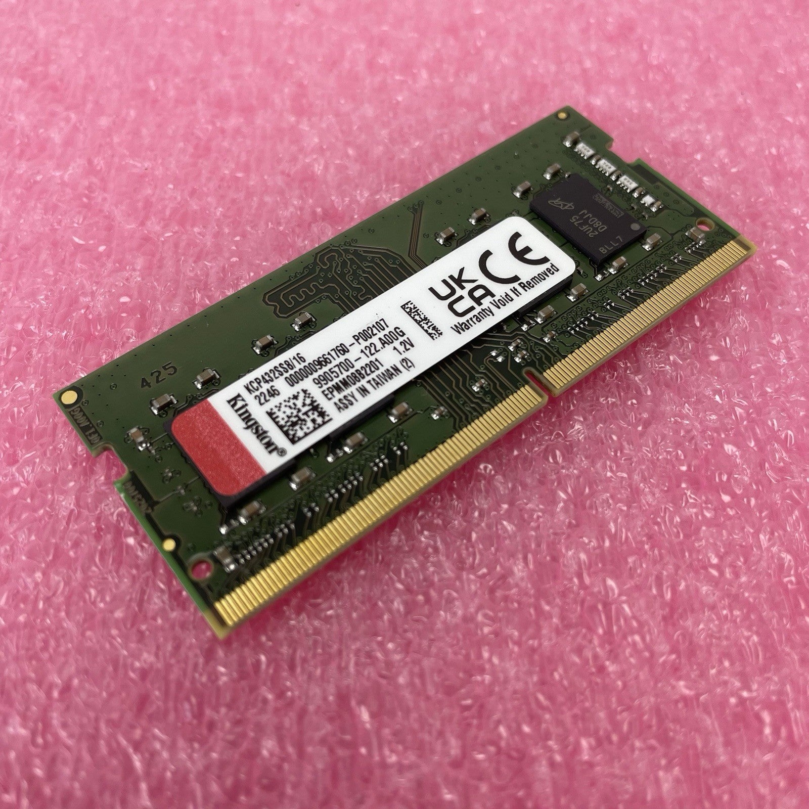 Kingston KCP432SS8/16 16GB DDR4 3200MHz PC4-25600 SODIMM Laptop RAM Memory0