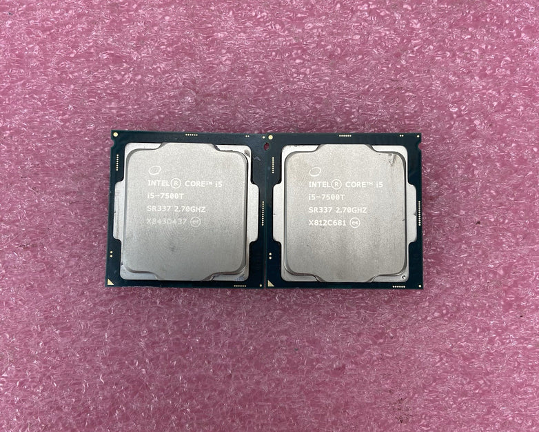 Lot of 2 Intel Core i5-7500T SR337 2.7GHz Desktop CPU