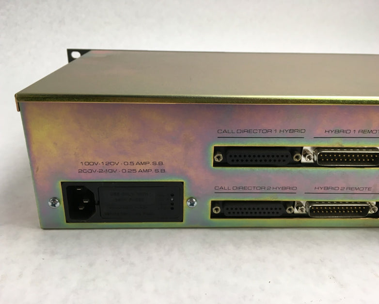 Telemix 2000 System Interface Gentner Call Director
