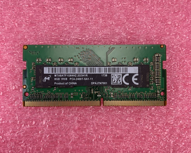 Micron MTA8ATF1G64HZ-2G3H1R PC4-2400T-SA1-11 8GB 1RX8 Desktop Memory RAM