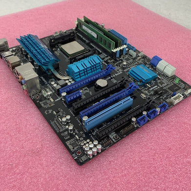 Asus MSA99FX Pro R2.0 Motherboard AMD FX-8350 4GHz 8GB RAM 2 Sticks No Shield