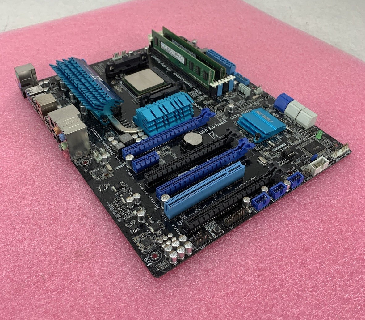 Asus MSA99FX Pro R2.0 Motherboard AMD FX-8350 4GHz 8GB RAM 2 Sticks No Shield0