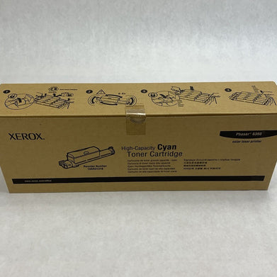 Xerox Phaser 6360 High-Capacity Cyan Toner Cartridge (Lot of 3)