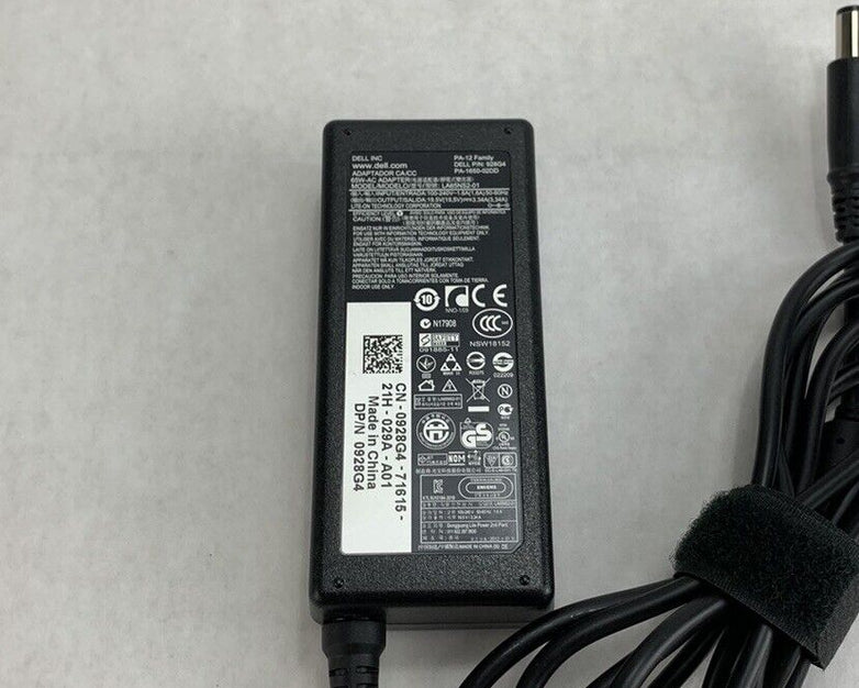 Dell 0928G4 LA65NS2-01 PA-12 19.5V 3.34A 65W AC Adapter (Lot of 2)