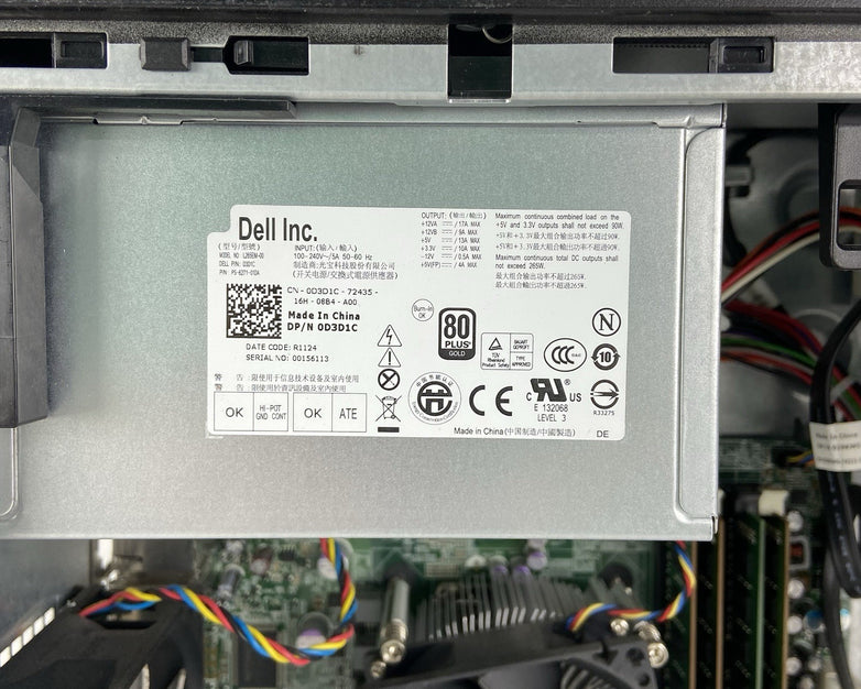 Dell Optiplx 790 MT Intel Core i5-2400 3.1GHz 16GB RAM No HDD No OS