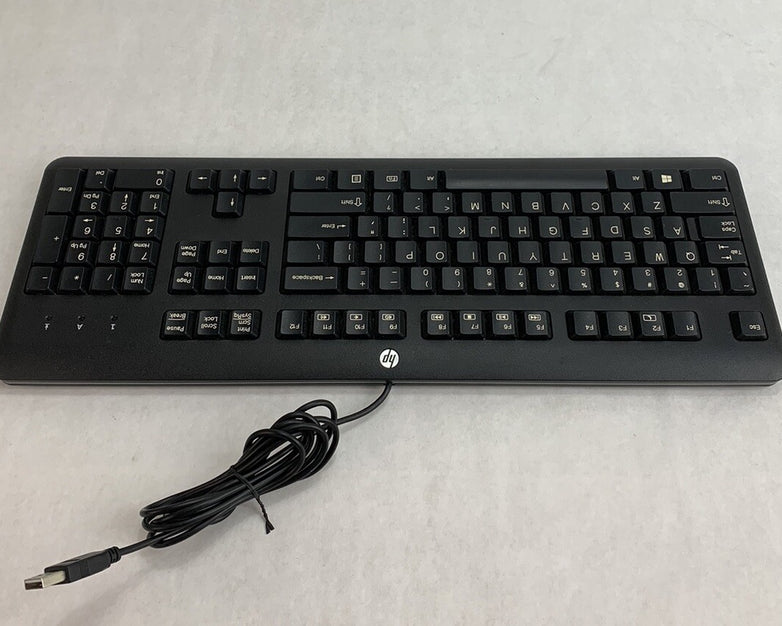 HP SK-2025 USB Wired Keyboard (Lot of 3)