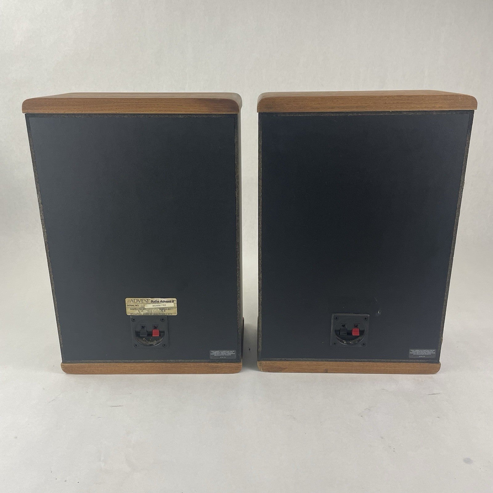Baby Advent II Bookshelf Speakers Tested Pyle Woofers6