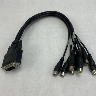 NVT Smatrix 15-Pin DB15 Male to 8-Channel S-Video Audio Connector Cable