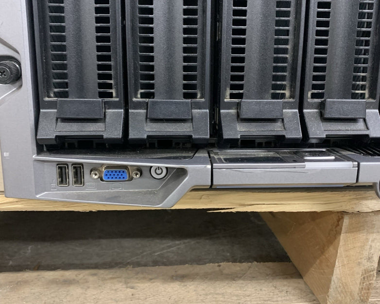 Dell PowerEdge M1000E Blade Server W/ 6x Power Supplies 9x Fans 12x Blanks