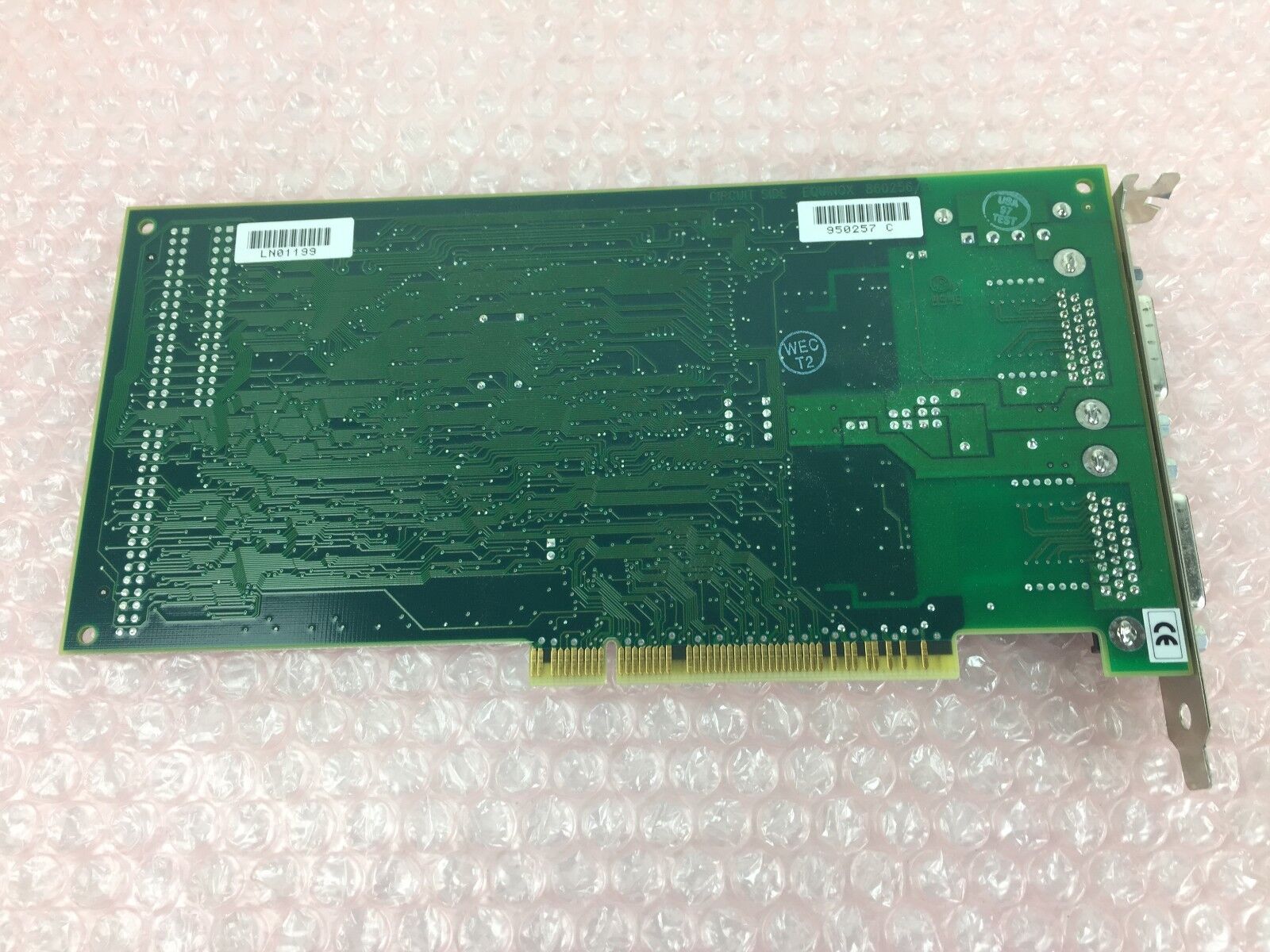 Equinox SST-64/128P High Profile PCI Dual Port Card 950257-1 910256-1/A 860256-1