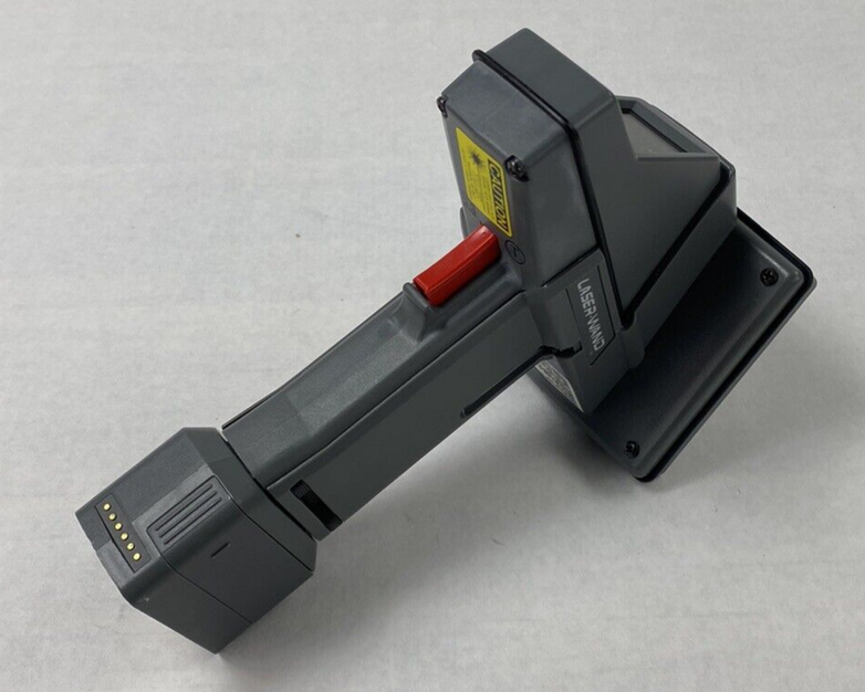 Hand Held Products Laser Wand Barcode Scanner and Cradle Untested w/ AC Adapter