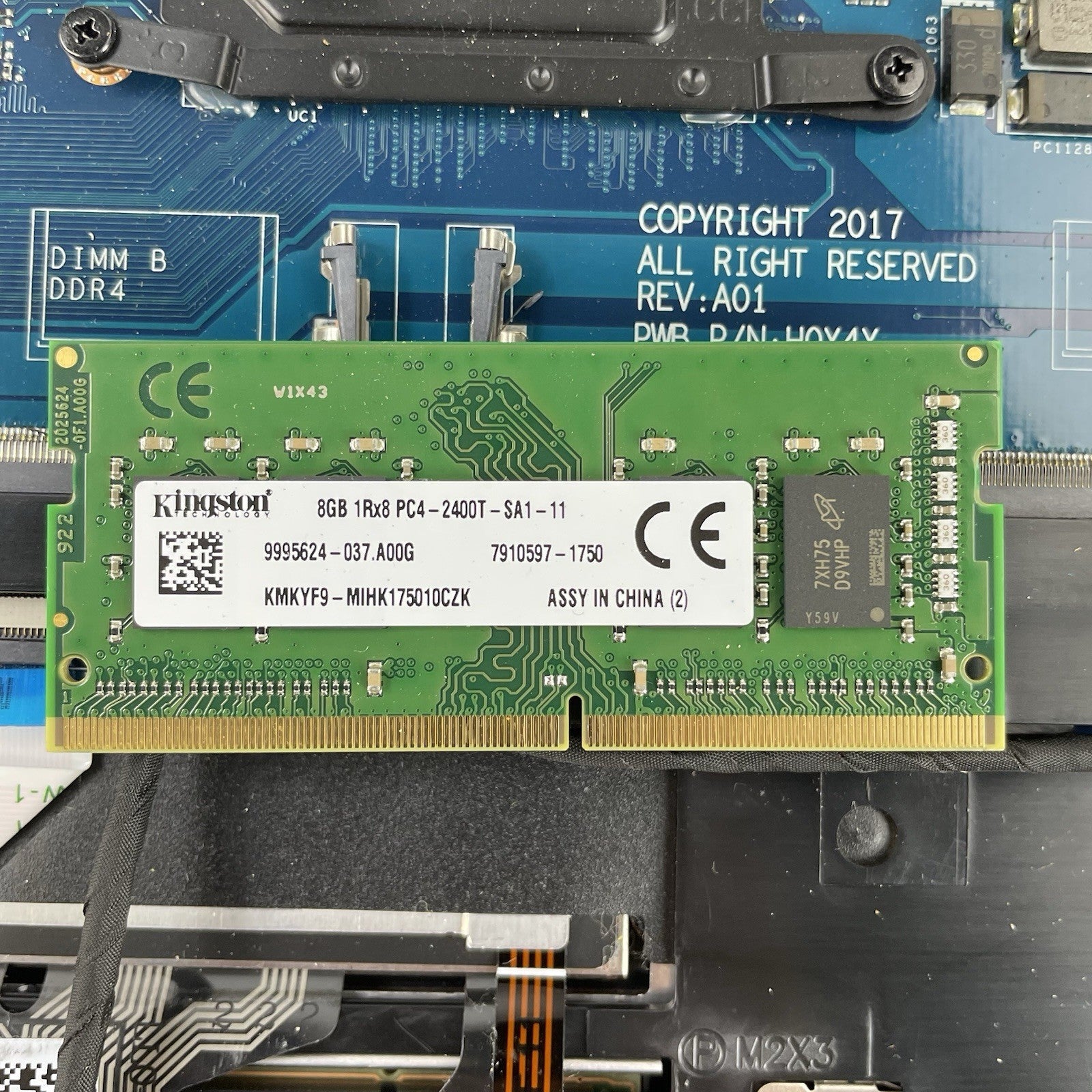 Dell Latitude 5580 15.6" i5-7300U 2.6 GHz 8 GB RAM No SSD/OS/AC - Bad Back Edge23