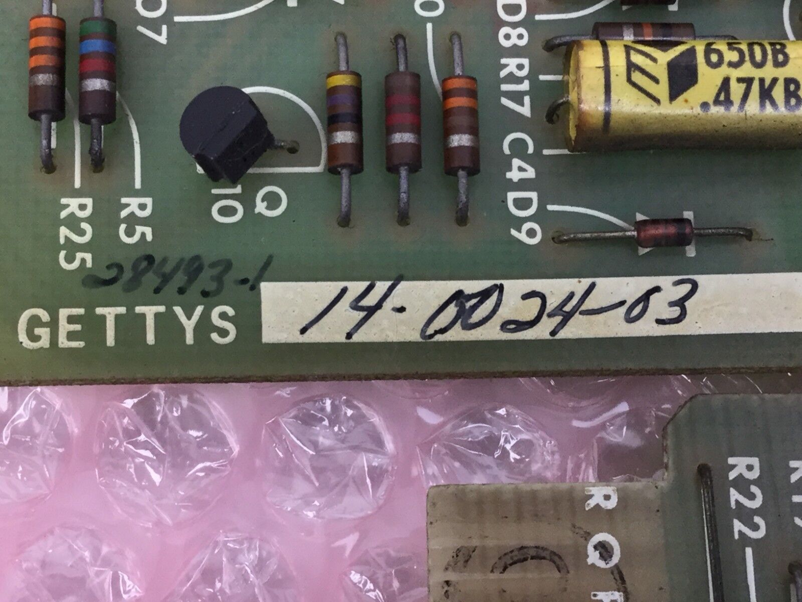 Gettys Module No. 14-0024-03 Circuit Board (Lot of 2)