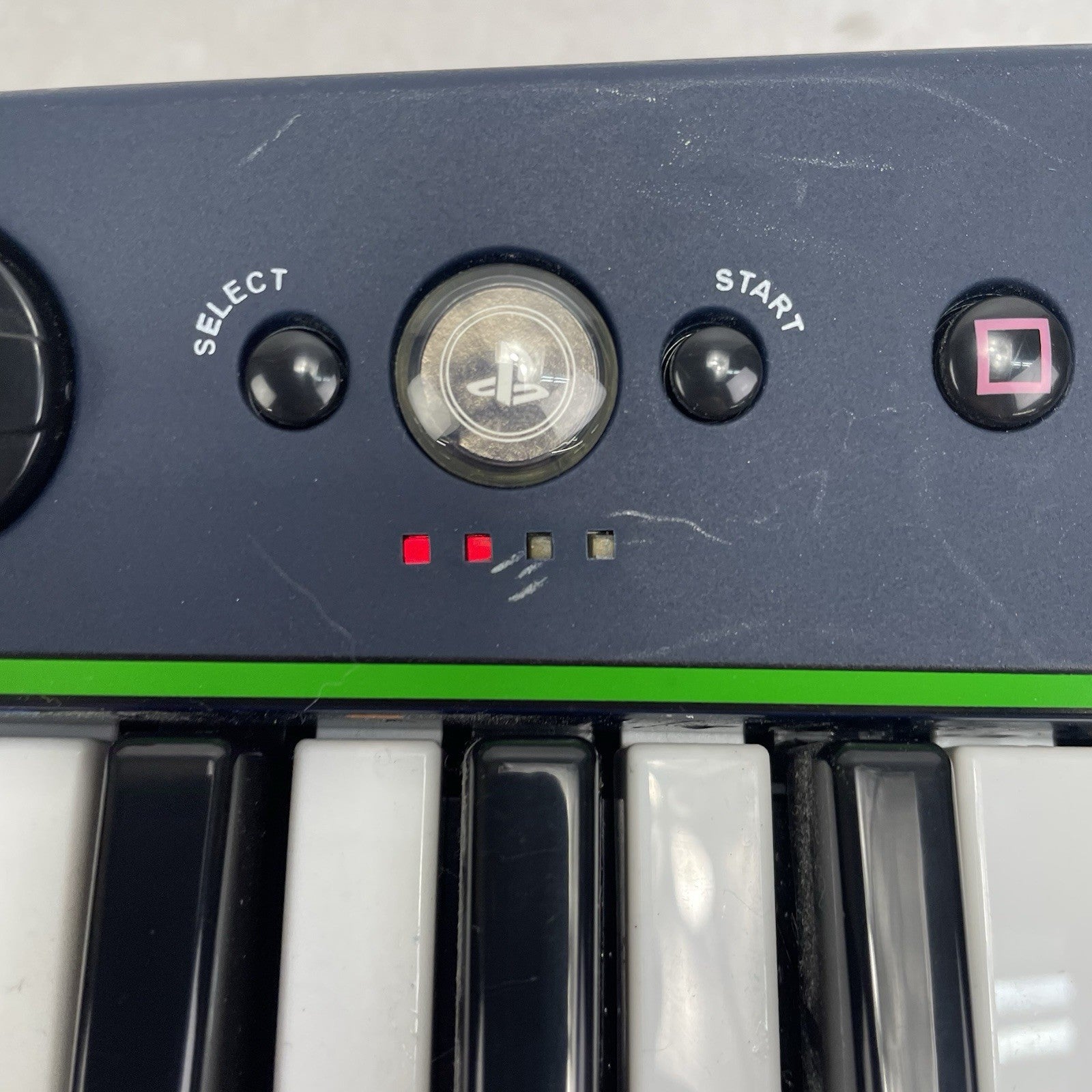 Rock Band 3 Wireless Keyboard Controller PlayStation 3 No USB Dongle No Game