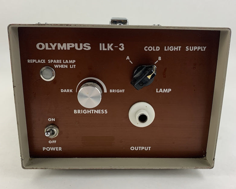 Olympus ILK-3 Cold Light Supply - Powers On - No Lamp Included