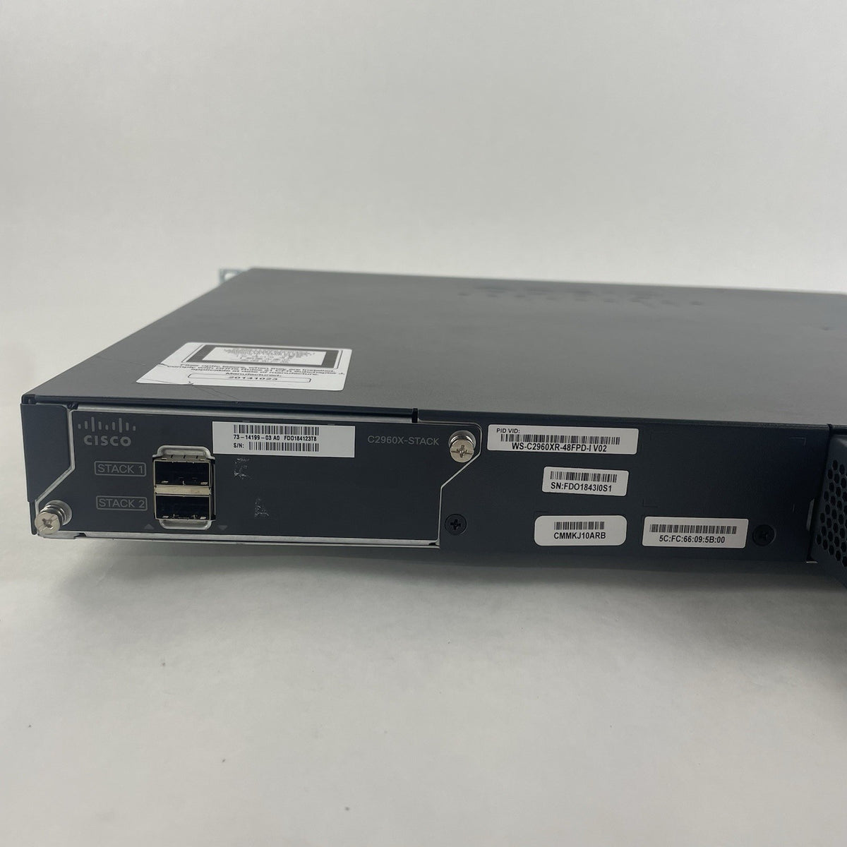 Cisco WS-C2960XR-48TS-I  V02 2X PSU 48-Port Switch - Tested7