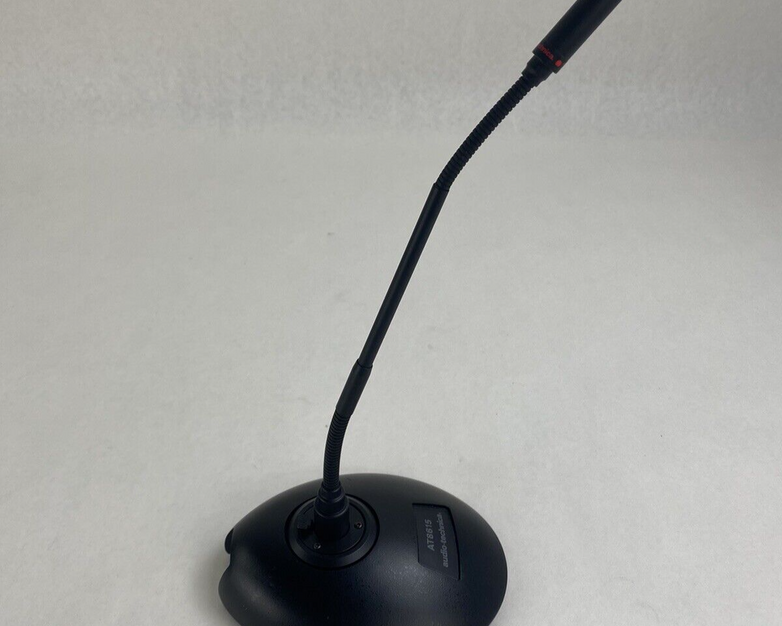Audio-Technica AT8615 Desktop Microphone Stand w/ Pro 40Q Microphone Untested