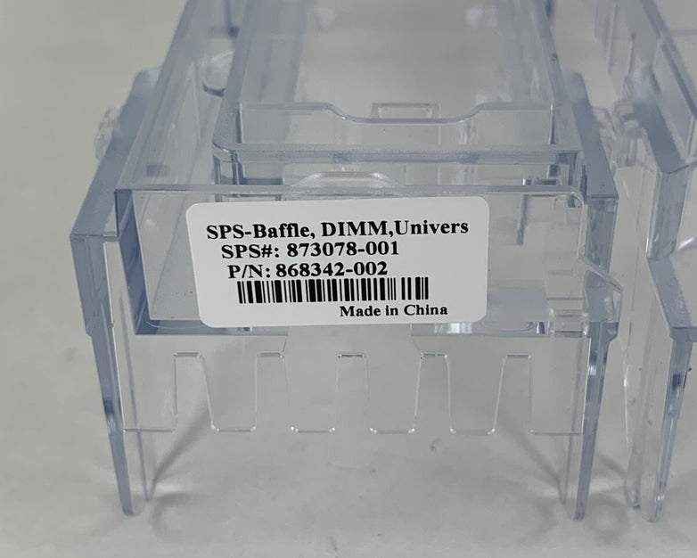 HPE 873078-001 868342-002 Synergy 480 Gen10 Memory Baffle  Pair of 2