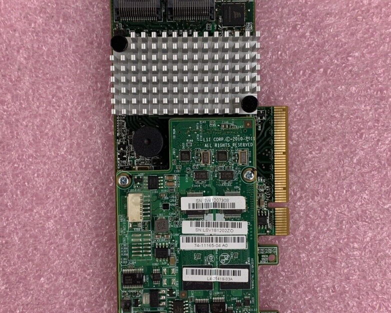 Cisco UCS-RAID9271CV-8I MR A 74-11165-04 Raid Card Tested